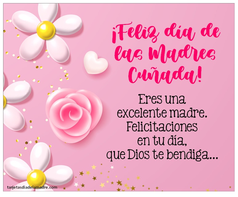 Frases Día De La Madre Cuñada Tarjetas Día De La Madre